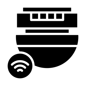 Smoke Detector, Alarm, Fire Alarm, Sensor, Fire Sensor, Wireless icon