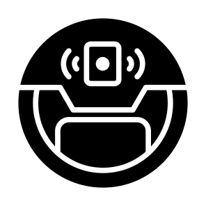 Vacuum Cleaner, Wireless, Electronics, Cleaner, Robotic, Machine, Sensor, Wireless icon