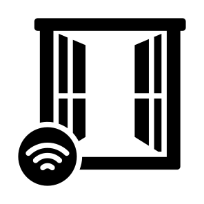Window, Blinds, Sensor, Wireless, Smart Home icon