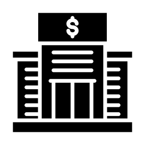 Bank, Buildings, Banking, Bank Account, Architecture And City  icon