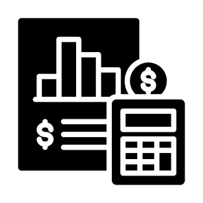 Budget Calculation, Budgeting, Report, Budget, Cost, Calculation icon