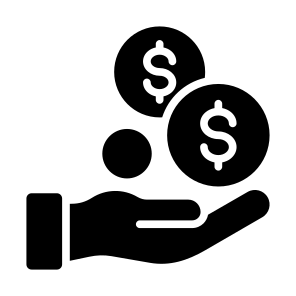 Income, Money, Revenue, Profit, Cash, Payment icon