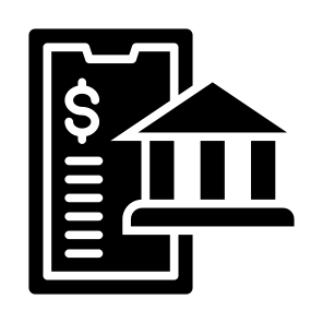 Online Banking, Mobile Banking, Online Payment, Internet Banking, Digital Money, Mobile Application  icon