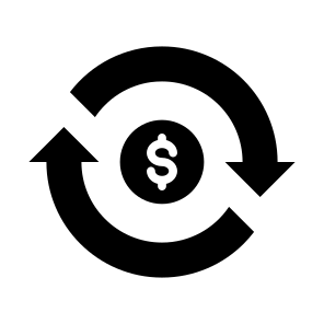 Process Transaction, Process, Transaction, Money, Transfer, Currency  icon