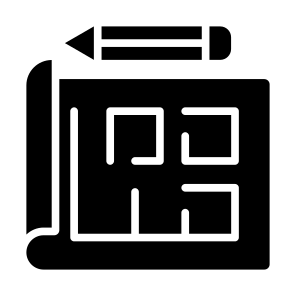Design, House, Sketch, Architecture, Blueprint icon