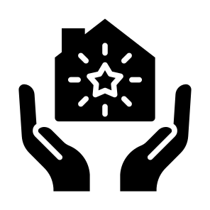 Dream Home, House, Dream, Stars, Imagination icon