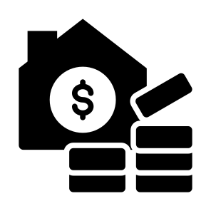 Home Equity, House, Price, Purchase, Cost icon