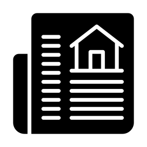 News, Newspaper, Real Estate, Journalism, Newsletter  icon