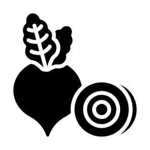 Beetroot, Vegetable, Vegetarian, Food, Food And Restaurant icon