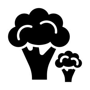 Broccoli, Food, Vegetarian, Vegetable, Food And Restaurant icon