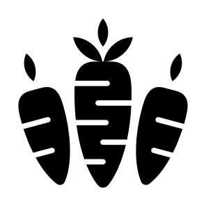Carrot, Vegetable, Vegetarian, Healthy Food, Food And Restaurant icon