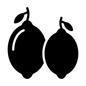 Lemon, Fruit, Vegetarian, Healthy Food, Food And Restaurant icon