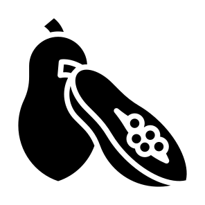 Papaya, Fruit, Food, Healthy Food, Food And Restaurant icon