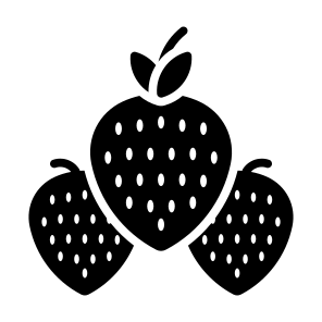 Strawberry, Fruit, Food, Healthy Food, Food And Restaurant icon