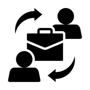 Business To Business, Business, Bb, Transaction, Partner, Collaboration icon