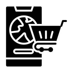 Global Shopping, Commerce, Online Shop, Shopping Cart, Shopping, Shop icon