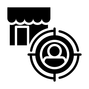 Target Market, Target, Shop, Consumer, Audience, Customer icon
