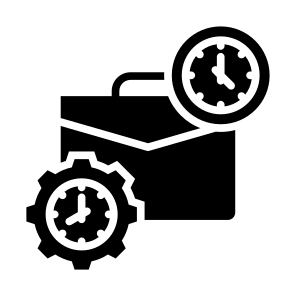 Work Time, Time, Work, Overtime, Job, Part Time, Period icon