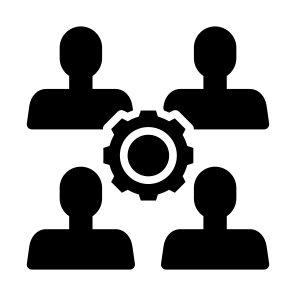 Teamwork, Management, Business, Worker, Businessman, Team, Group icon