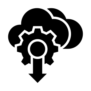 Cloud Report, Cloud, Report, Storage, Data, Analytics icon