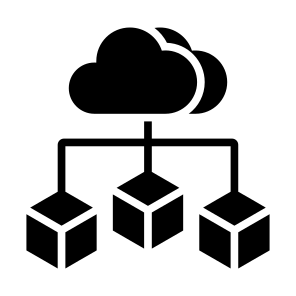 Cloud Structure, Cloud, Connection, Structure, Network, Database icon