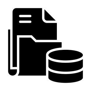 Data Storage, Folder, Files, Storage, Database File, Data Server icon