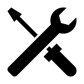 Maintenance, Repair, Setting, Wrench, Tools, Installation  icon