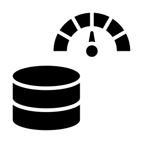 Server Performance, Server, Database, Performance, Speedometer, Speed Test icon