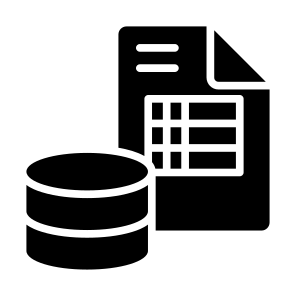 Server Report, Server, Document, Report, Data, Database icon