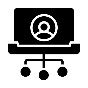 User Data, User, Database, Data, Server, Computer  icon