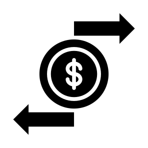 Cash Flow, Dollar, Financial, Currency, Money Flow, Cash Flow, Money, Flow, Cash  icon