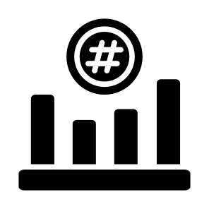 Hash Rate, Money, Graph, Statistic, Bar Chart  icon