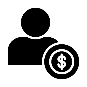 Investor, Money, Man, Dollar, Capital, User, Finance, Funding icon