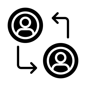 Peer To Peer, Peer, Change Management, Conversation, Change, Group, Business, Discussion, People icon