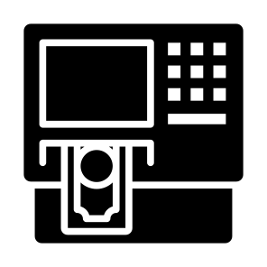 Atm, Security, Banking, Cash Machine, Atm Machine, Cash Withdrawal  icon