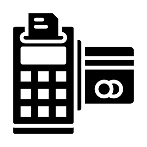 Edc, Electronics, Credit Card, Debit Card, Card Machine  icon