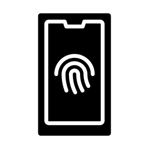 Fingerprint, Security, Smartphone, Biometric Recognition, Fingerprint Scanner  icon