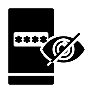 Password, Secret, Padlock, Security System, Hidden  icon