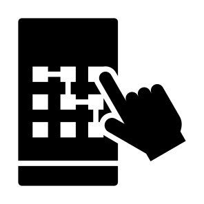 Pattern Lock, Pattern Recognition, Unlock Pattern, Pattern Code, Security  icon