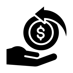 Refund, Money, Shopping, Financial, Refunding  icon