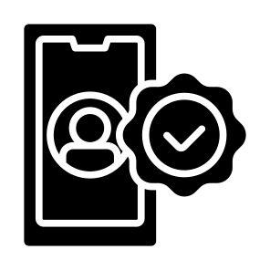 Verified Account, Verified User, Verified, Account, User Profile, Security  icon