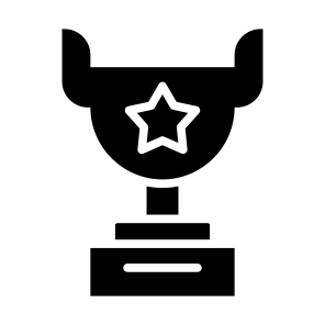 Award, Cup, Trophy, Winner, Champion icon