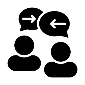 Experience Transfer, Communications, Knowledge, Knowledge Transfer, Communication icon