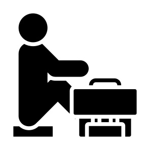 Layoff, Fired, Dismissal, Unemployment, Job Loss  icon