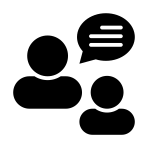 Mentoring, People, Talk, Speech Bubble, Mentorship  icon