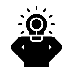 Potential, Genius, Idea, Talent, Role  icon