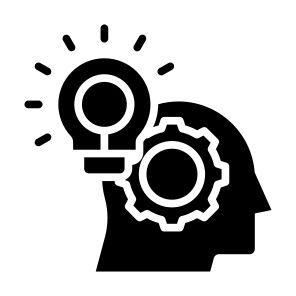 Potential, Smart, Intelligence, Solution, Experience icon