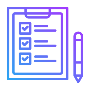 Assessment, Chance, Planning, Checklist, Evaluation icon