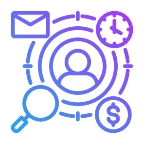 Buyer Persona, Target, Audience, Customer, Target Market icon