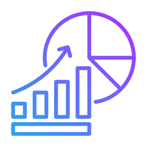 Market Share, Increase, Investment, Growth, Profit icon